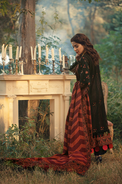 Maryam Hussain Luxury Lawn Embroidered Collection 3 Pcs Suit Unstitched