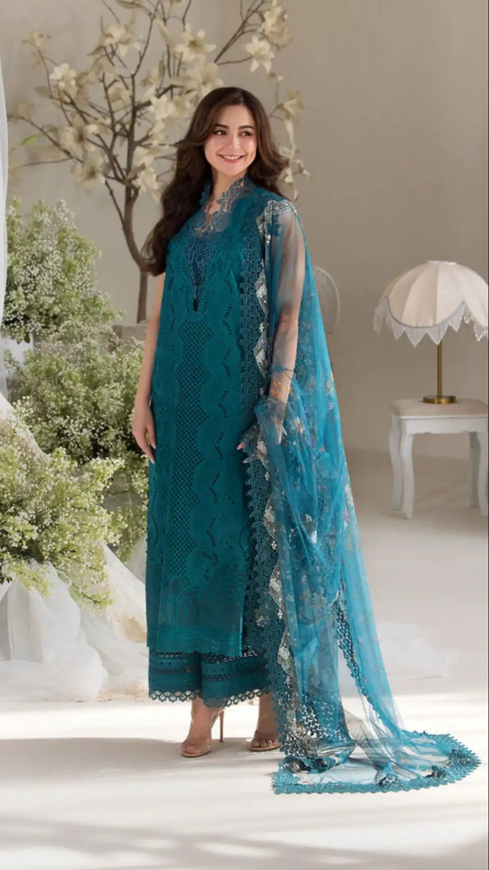 Sobia Nazir Design Luxury Lawn 2025 Unstitched 3 Pcs Suit