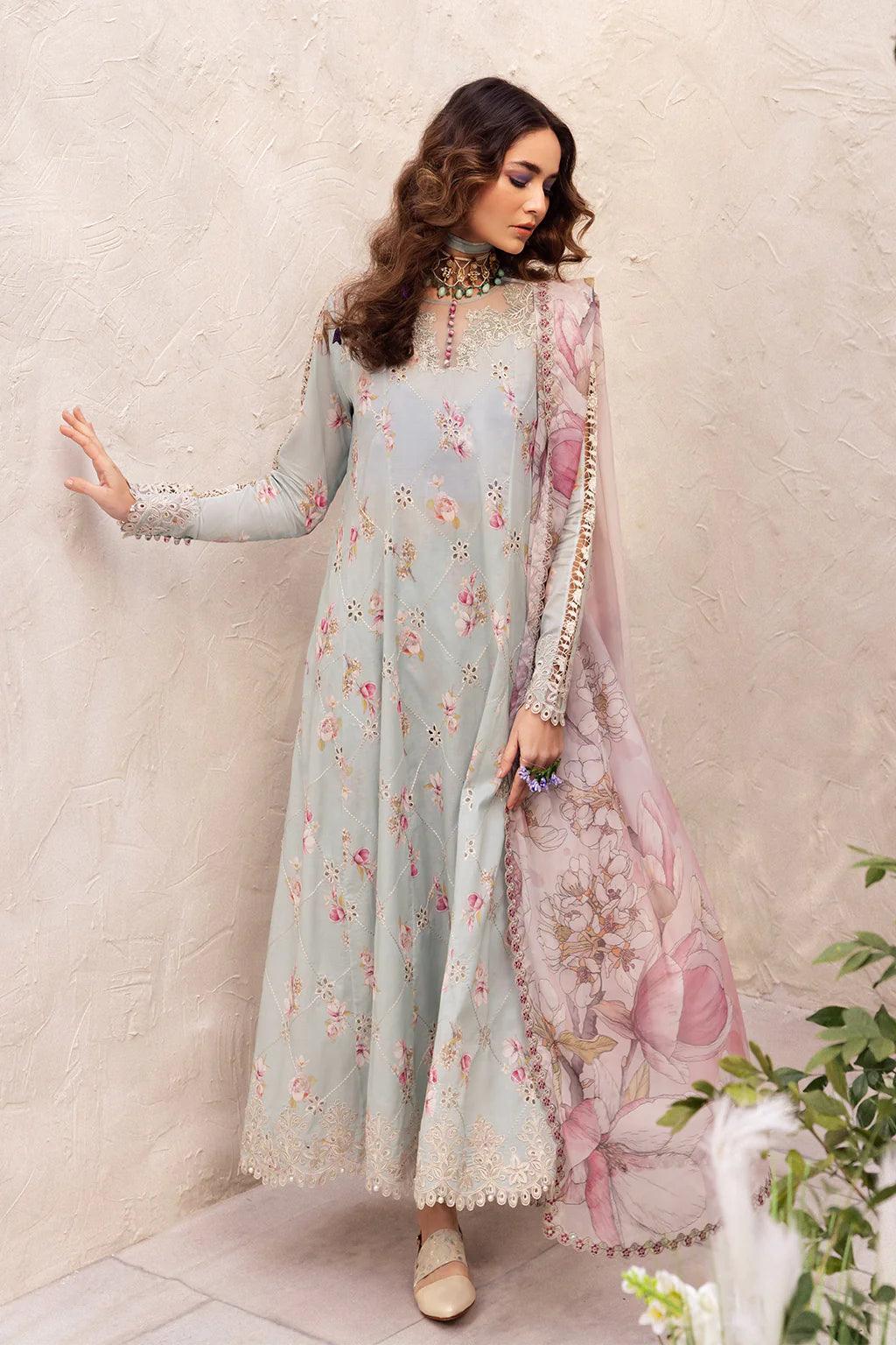 Iznik Luxury Lawn Embroidered Unstitched 3 Pcs Suit