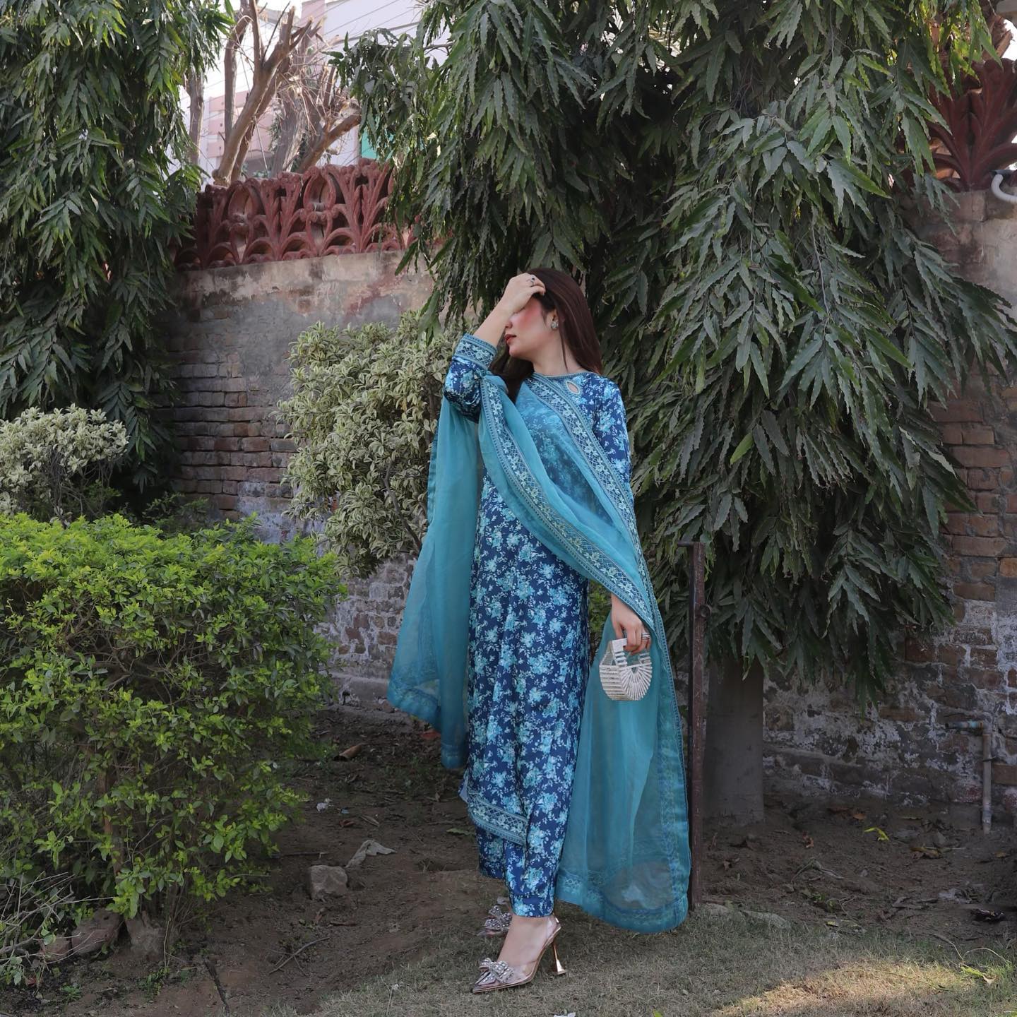 Maria B Printed Lawn 3 Pcs Suit