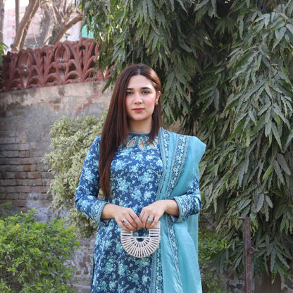 Maria B Printed Lawn 3 Pcs Suit