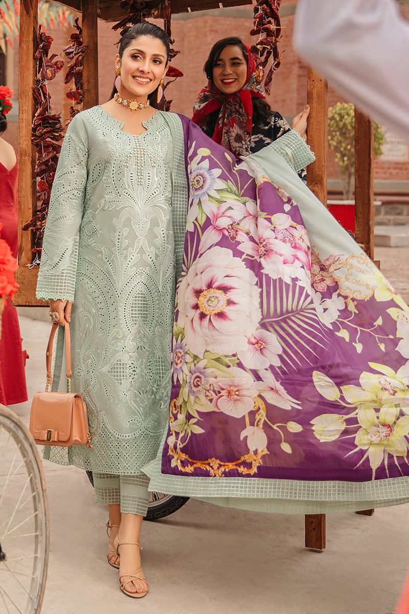 EMBROIDERED LAWN SUIT 3 Pcs Suit