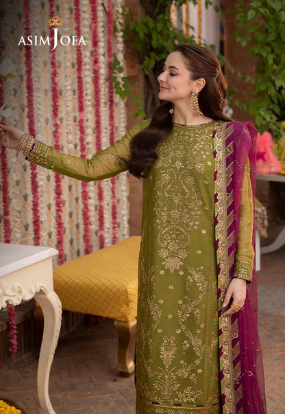 EMBROIDERED CHIFFON 3 Pcs Suit