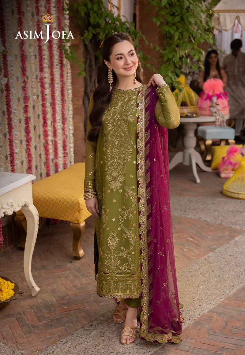 EMBROIDERED CHIFFON 3 Pcs Suit