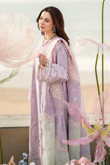 Qalamkar Luxury Lawn 3 Pcs Suit