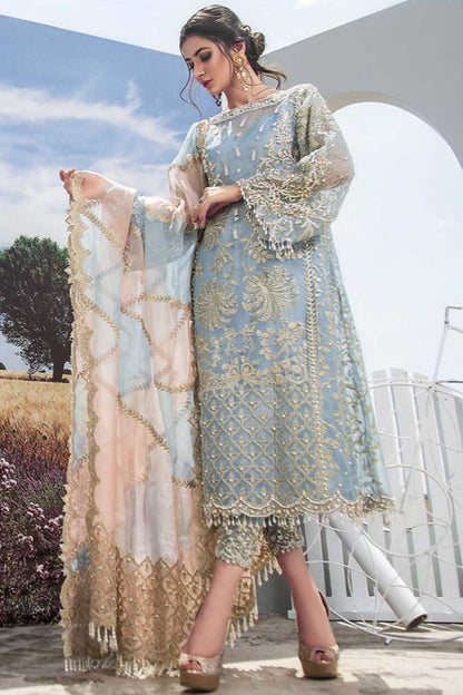 AGHA NOOR Luxury Embroidered 3 Pcs Suit