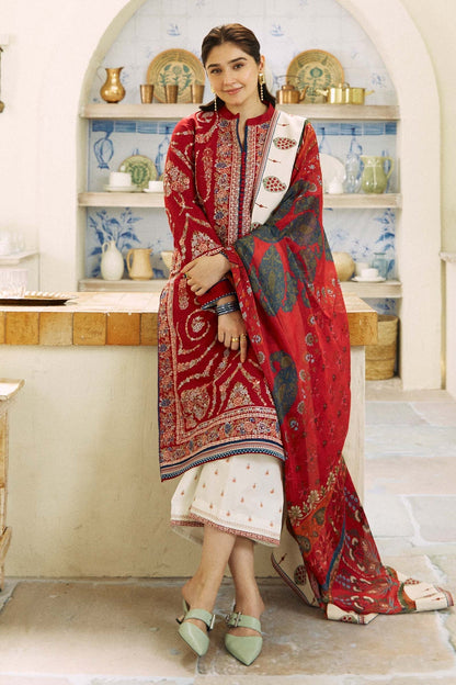 Coco by Zara Shahjahan Luxury Lawn with Diamond Dupatta 3 Pcs Suit