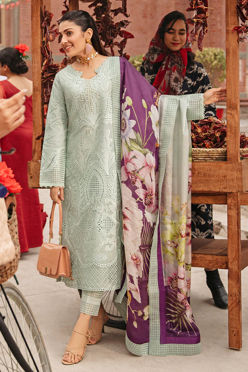 EMBROIDERED LAWN SUIT 3 Pcs Suit