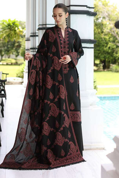 Bareeze Lawn with Chiffon Embroidered Dopatta  3 Pcs Suit