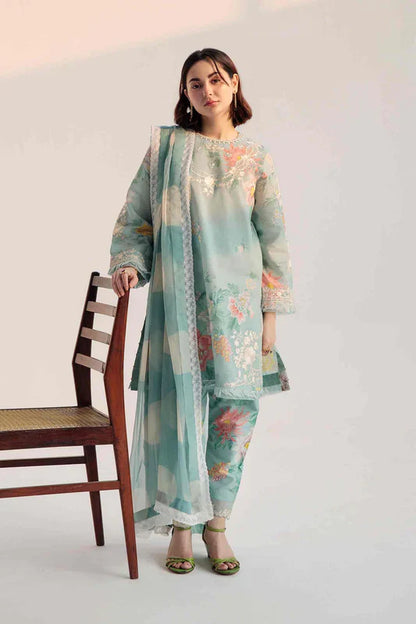 CoCo By ZARA SHAH JAHAN Luxury lawn 3vPcs Suit