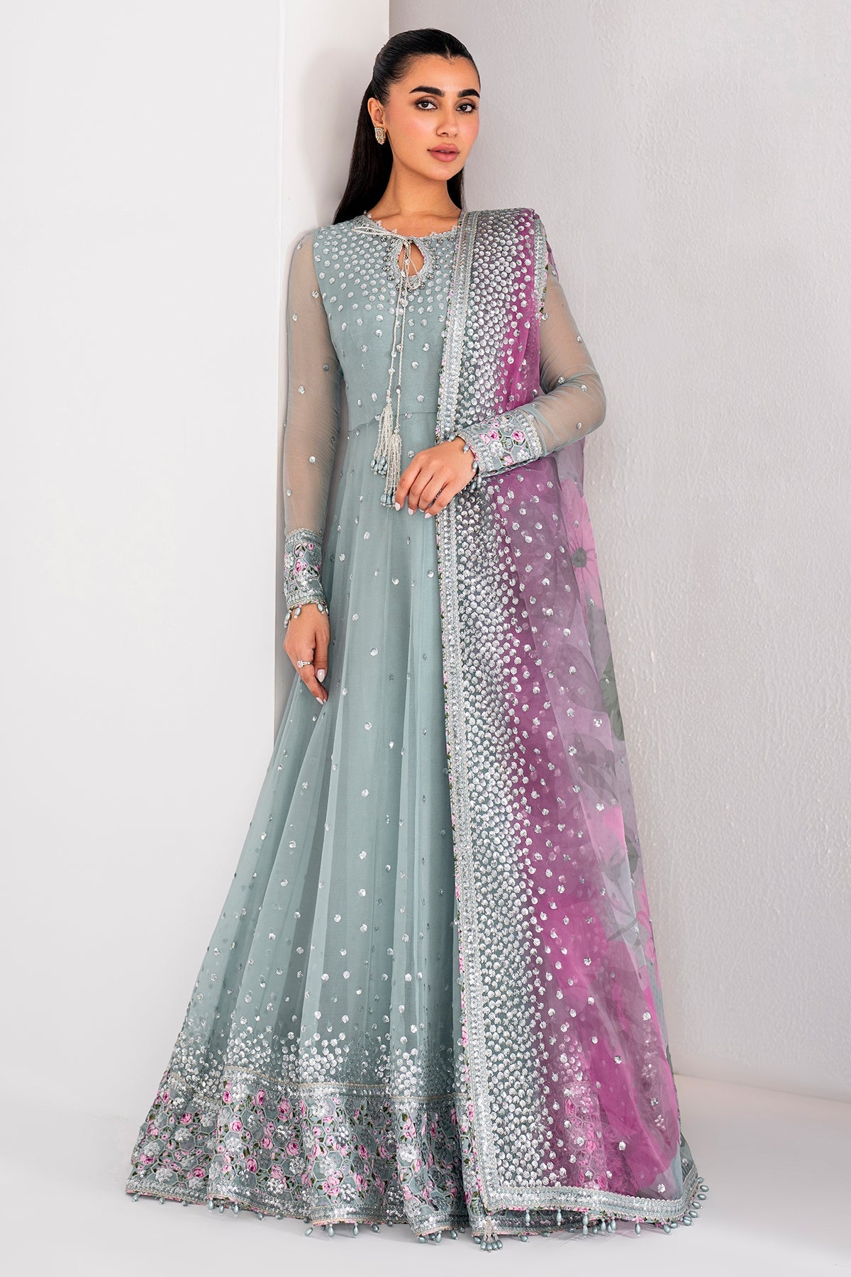 Jazmin Chiffon Embroidered 3Pcs Suit