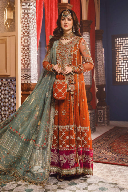 Maria B Embroidered Unstitched Suit 3 Pcs Suit