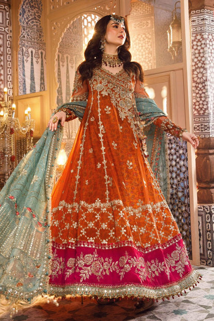 Maria B Embroidered Unstitched Suit 3 Pcs Suit