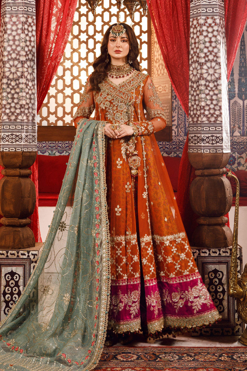 Maria B Embroidered Unstitched Suit 3 Pcs Suit