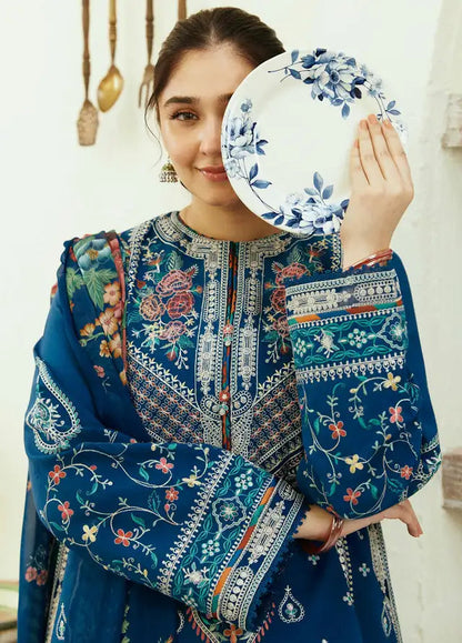 Zara Shahjhan Luxury Embroided Lawn 3 Pcs suit