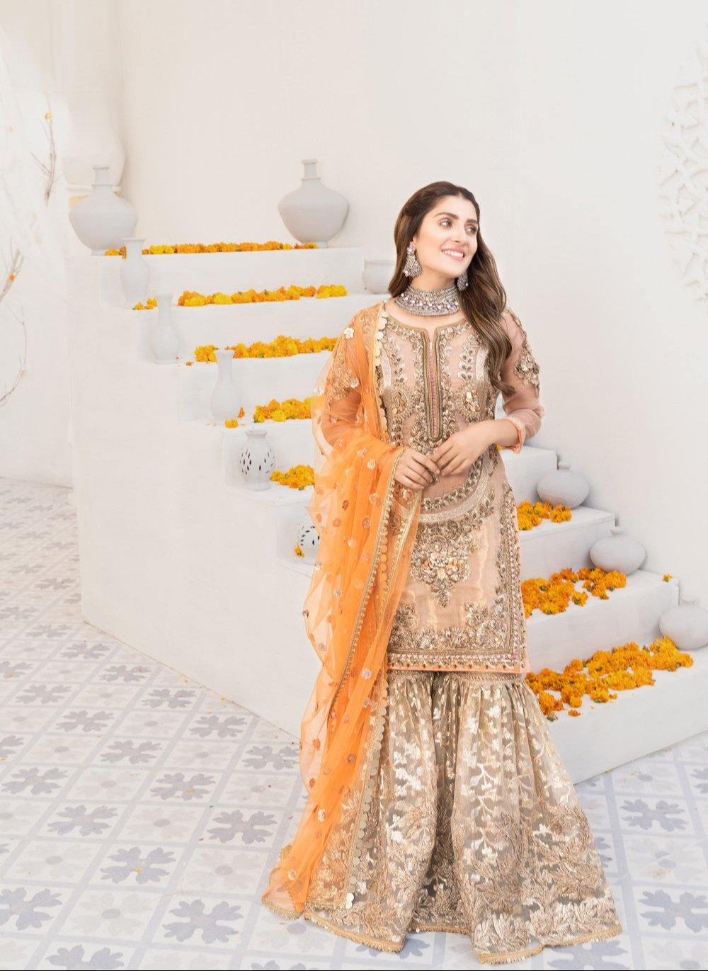 Brand...Khuda Buksh Worn By Aiza Khan Formal Dress